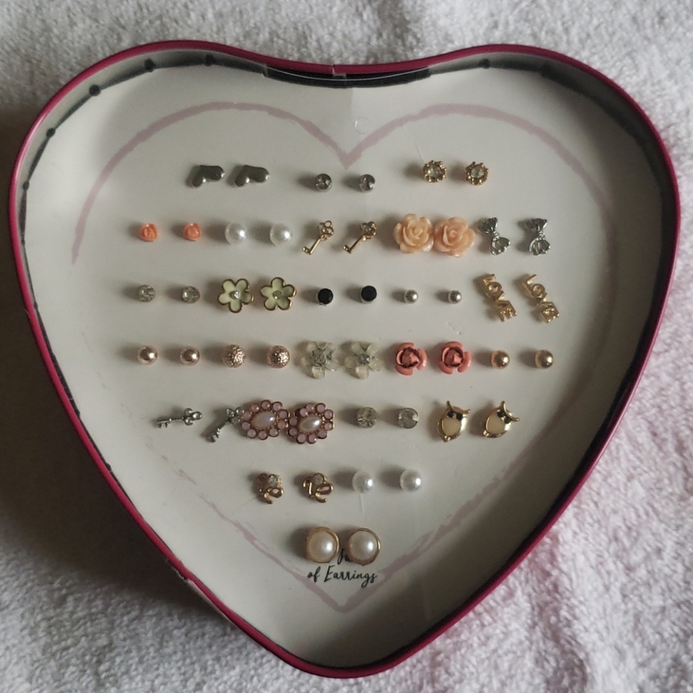 20 Pair of Earrings NWOT